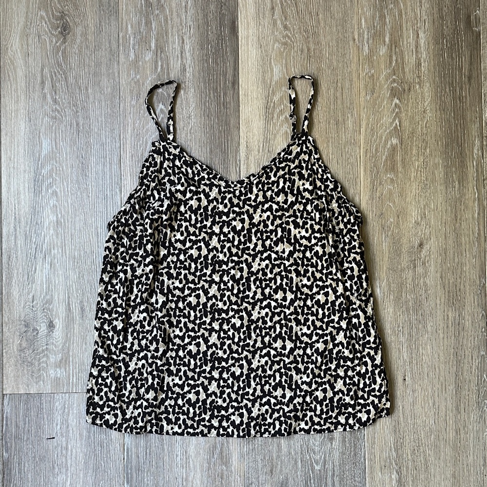 Old Navy Abstract Animal Print Tank